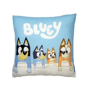 Jerry Fabrics Detský vankúšik s potlačou - Bluey - rodina | 40 x 40 cm vyobraziť