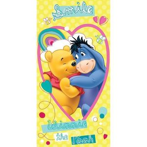 Jerry Fabrics Detská osuška s potlačou - Macko Pú - Smile | 70 x 140 cm vyobraziť
