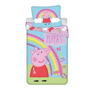 Jerry Fabrics Posteľná bielizeň Prasiatko Peppa - Prasiatko Peppa | 140 x 200 cm / 70 x 90 cm vyobraziť