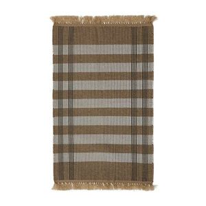 Béžový obojstranný/ručne tkaný koberec 60x90 cm Barani – Kave Home vyobraziť