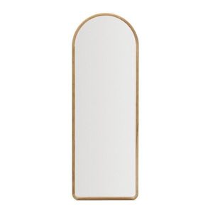 Nástenné zrkadlo s dreveným rámom 55x155 cm Milsa – Kave Home vyobraziť