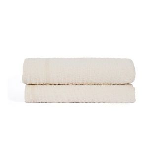 Slonovinový žakárový pléd 240x260 cm Zenti – Kave Home vyobraziť
