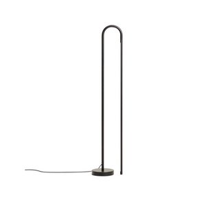 Čierna LED stojacia lampa (výška 120 cm) Bow – Kave Home vyobraziť