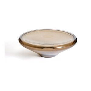 Béžová sklenená misa ø 27 cm Zolira – Kave Home vyobraziť