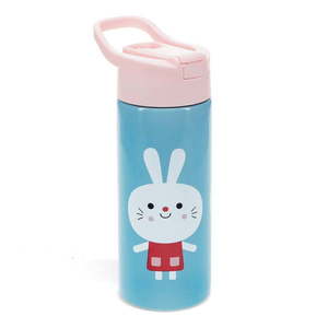 Svetlomodrá detská fľaša z nehrdzavejúcej ocele 500 ml Lottie & Friends – Rex London vyobraziť