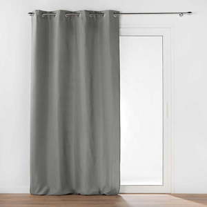 Sivý termo záves z mikrovlákna 135x260 cm Micropolar – douceur d'intérieur vyobraziť