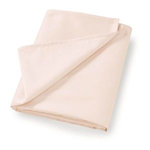Béžová plachta z bavlneného saténu 275x275 cm Cotton Sateen – Bianca vyobraziť
