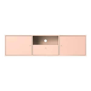 Svetloružový TV stolík 161x42x45 cm Mistral – Hammel Furniture vyobraziť