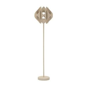 Béžová stojacia lampa s kovovým tienidlom (výška 155 cm) Space – Mauro Ferretti vyobraziť