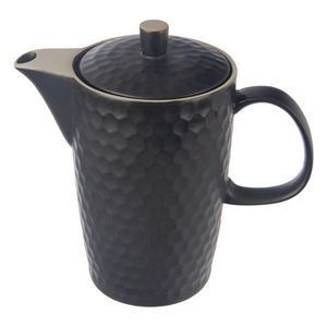 Čierna keramická kanvica na čaj 1, 3 l Tea Time – Orion vyobraziť