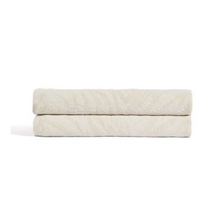 Slonovinový žakárový pléd 180x260 cm Zenti – Kave Home vyobraziť