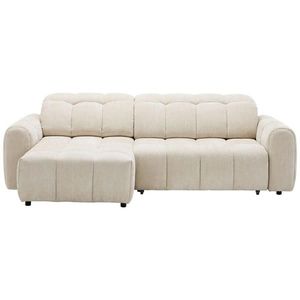 ROHOVÁ SEDACIA SÚPRAVA, textil, béžová vyobraziť