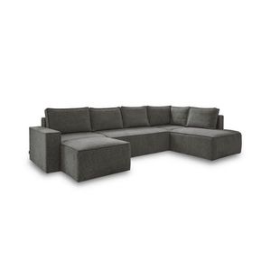 MID.YOU SEDACIA SÚPRAVA, textil, tmavosivá vyobraziť