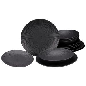 Creatable JEDÁLENSKÝ SERVIS Vesuvio black 12-dielne vyobraziť