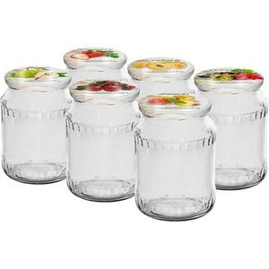 BROWIN Zaváracie poháre s viečkom 720ml TWIST 6ks vyobraziť