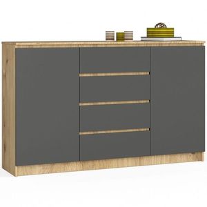 dub artisan/sivý grafit vyobraziť