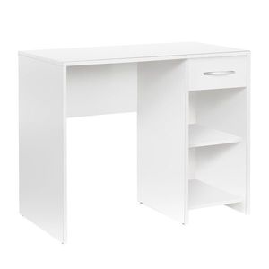 Písací stôl Cesma 90 cm biely vyobraziť