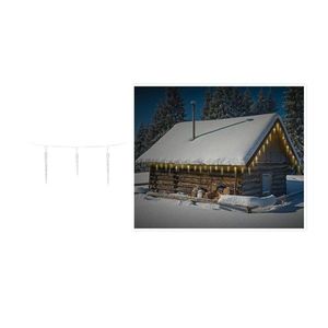 Vianočná LED reťaz Icicle II 690 cm teplá biela vyobraziť