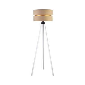 - Stojacia lampa DUO 1xE27/60W/230V pr. 44 cm béžová/biela AS0465+DU82672 vyobraziť