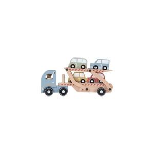 Little Dutch - Drevené nákladné auto s autíčkami 7095LD vyobraziť