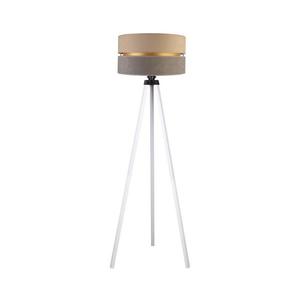 - Stojacia lampa DUO 1xE27/60W/230V pr. 44 cm béžová/šedá/biela AS0465+DU83549 vyobraziť
