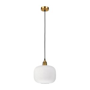 Závesný luster HECTOR 1xE27/15W/230V biela/mosadz pr. 25 cm LM-1.297/E vyobraziť