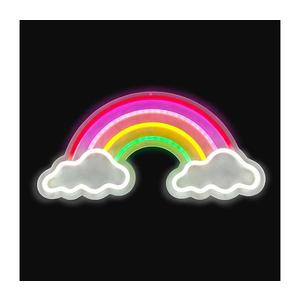 2Kids Toys - LED neónová nástenná dekorácia LED/5W/USB dúha s oblakmi 2D98106 vyobraziť