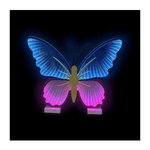 2Kids Toys - LED neónová stolová dekorácia LED/5W/USB motýľ 2D98124 vyobraziť