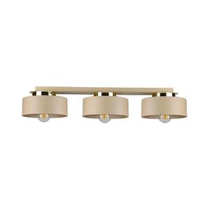 Keter Lighting Stropné svietidlo IGNIA 3xE27/60W/230V béžové/zlaté 3390 vyobraziť