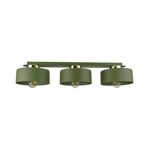 Keter Lighting Stropné svietidlo IGNIA 3xE27/60W/230V zelená/zlatá 3385 vyobraziť