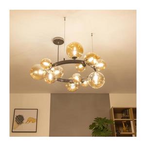 Brilagi - LED závesný luster na lane MILLA 15xG9/3W/230V čierny chróm/zlatá 6010-15CA vyobraziť
