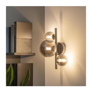 Brilagi - LED nástenné svietidlo MILLA 3xG9/3W/230V čierny chróm/dymová 4010-3CS vyobraziť