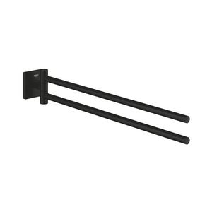 GROHE 409762430 - Držiak na uteráky START CUBE 438 mm čierny 409762430 vyobraziť