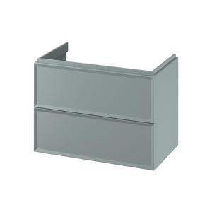 Cersanit S1017-004 - Závesná kúpeľňová skrinka pod umývadlo MILLE 80x45 cm mentolová S1017-004 vyobraziť