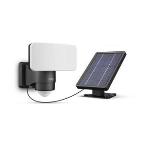 Philips - LED Solárne nástenné svietidlo so senzorom TYLUS LED/6W/3, 7V 5000K IP44 8720169362222 vyobraziť