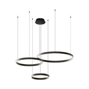 LED Luster na lanku GRAVITY LED/108W/230V čierna ML1185 vyobraziť