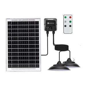 B.V. - LED solárny luster so senzorom 2xLED/35W/12V 6000mAh 6500K pr.15cm+DO B1020135S vyobraziť