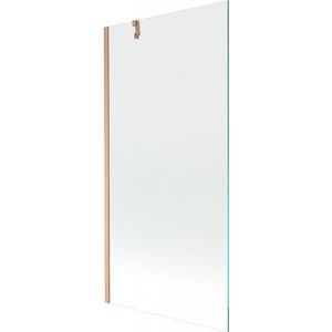MEXEN/S - Next vaňová zástena FIX 90 x 150, transparent, meď kartáčovaná 895-090-000-00-00-65 vyobraziť