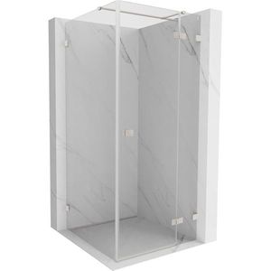 MEXEN/S - Lunar T sprchovací kút dvere krídlové pravá 120 x 120, transparent, nikel kartáčovaný 834T-120-120-97-00-P vyobraziť