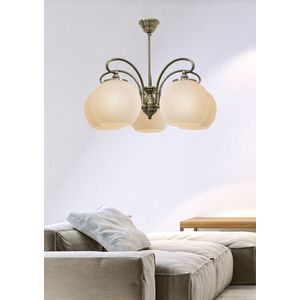 Luster 5xE27 51cm patinovaná medená ORBIT vyobraziť