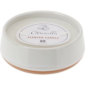 Repelentná sviečka Citronella, biela, 420 g, 12 x 4, 5 cm vyobraziť
