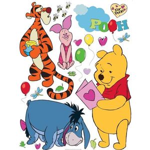 AG Art Samolepiaca dekorácia Macko Pú, 42, 5 x 65 cm vyobraziť