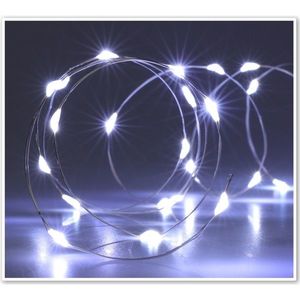 Svetelný drôt Silver lights 80 LED, studená biela, 395 cm vyobraziť