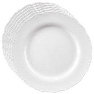 Orion Súprava porcelánových plytkých tanierov Mona lem 6 ks, 24, 5 cm vyobraziť
