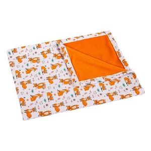 Bellatex Detská deka Bára Líška oranžová, 75 x 100 cm vyobraziť