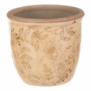 Obal keramický na kvety Flores retro, 11 x 10 cm, 11 cm vyobraziť