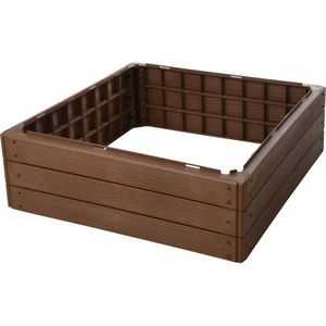 Vyvýšený záhon Renton hnedá, 75, 6 x 75, 6 x v. 25 cm vyobraziť