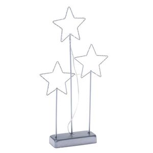 Vianočná svietiaca dekorácia Hviezdy, 20 x 40 cm, 15 LED vyobraziť