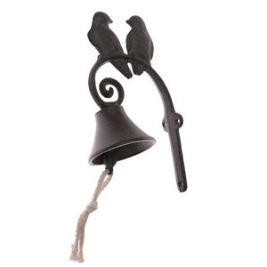 Liatinový zvonček Iron bird, 15 x 23 x 9, 5 cm vyobraziť