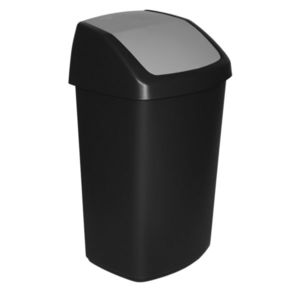 Curver Odpadkový kôš Swing 50 l, čierna, 50 l vyobraziť